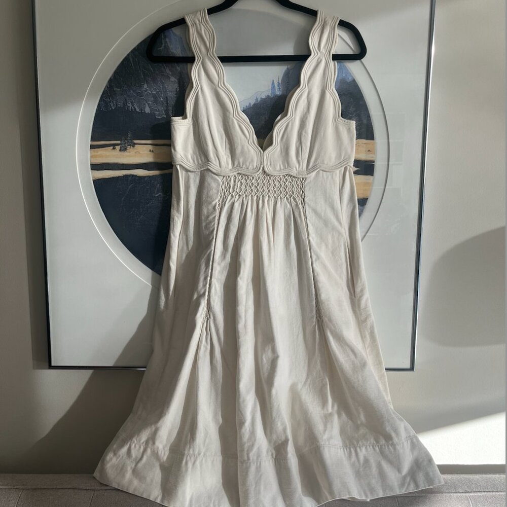 Isabel Marant White Denim Dress